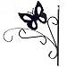 Produktbild Land-Haus-Shop Wandhalter Metall Blumenampel Wand Blumen Hänge Ampel Windspiel Halter 1 von 2 (Schmetterling)