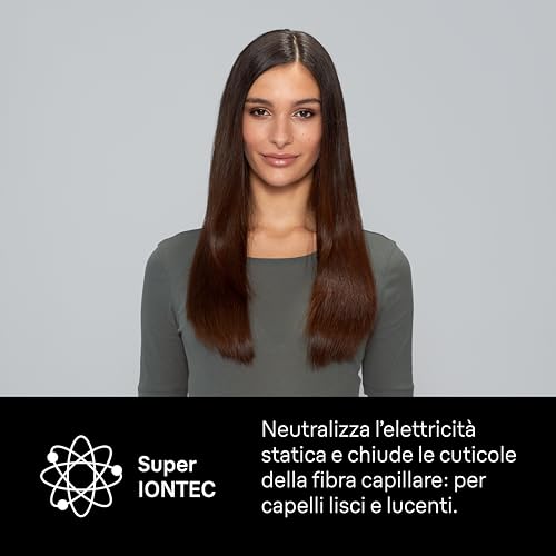 Braun Spazzola Ad Aria AS4.3, Air Styler Ad Alte Prestazioni, Spazzola Ad Aria Calda Con Spazzola Ovale Termica Volumizzante E Spazzola Piatta Lisciante, Tecnologia Super Iontec, BRAS430E - 6