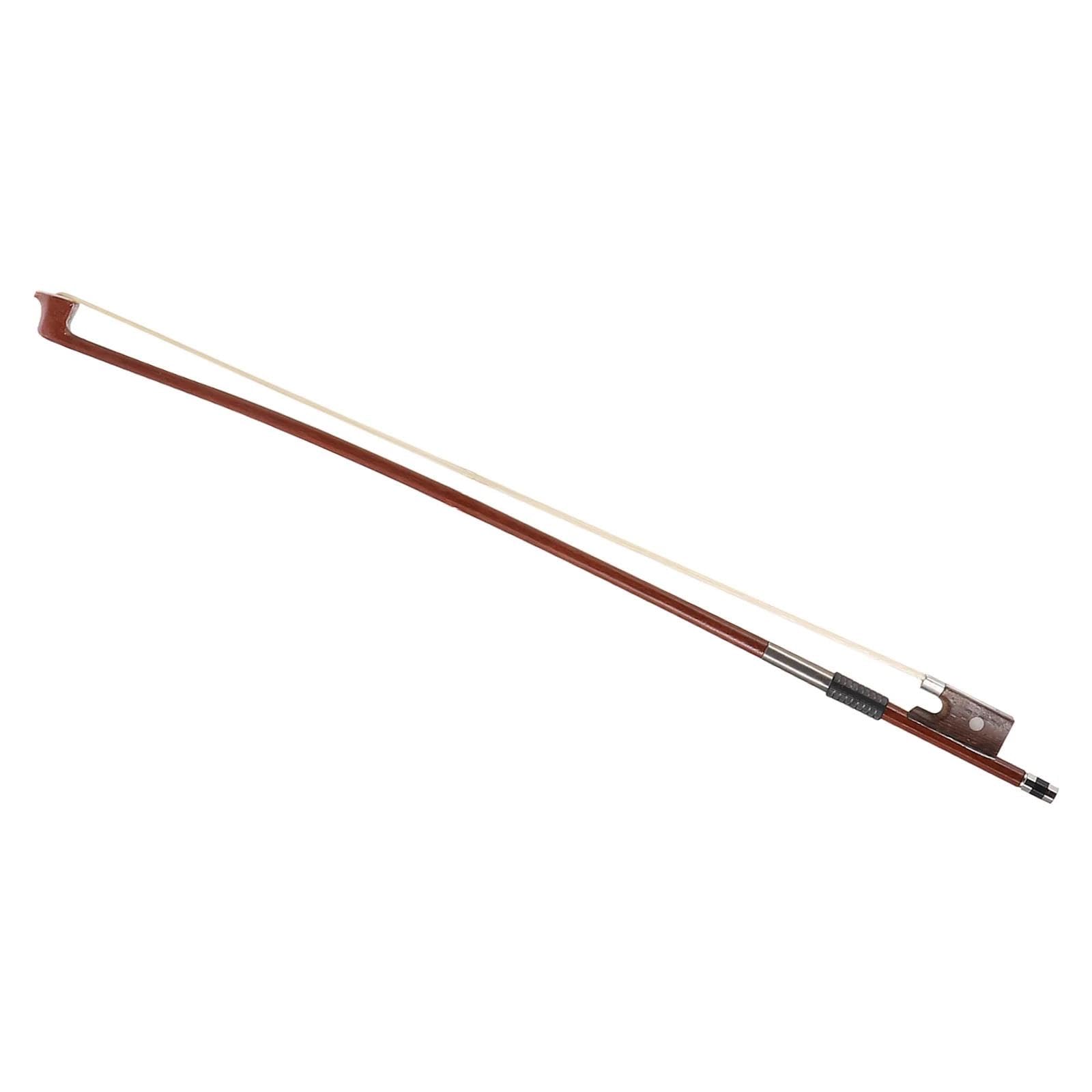 Arco Profesional De Violín 1/8 Arco De Violín Sándalo Rojo Pelo Caballo Hermoso Tono Duradero Accesorio Para Instrumentos Musicales