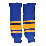 Schanner Unisex Sher-wood Nhl Hockeystutzen, Blau/Gelb, Senior EU