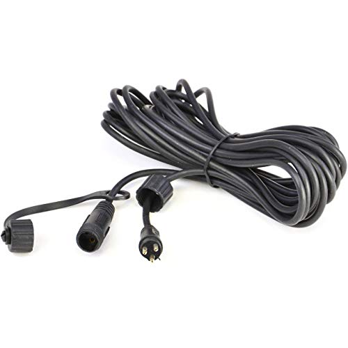 Nipach GmbH diLED 5m Verlängerungskabel schwarz für erweiterbares Profi-Beleuchtungs-System Innen und Außen wasserdicht