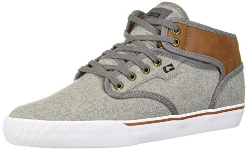 Image of Globe Men's Motley Mid Shoe, Grey Knit /Toffee, 12 Medium US