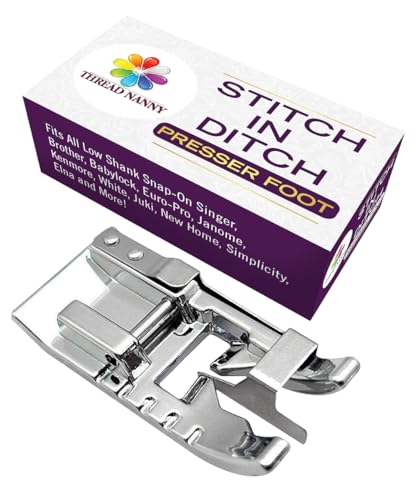 Pie para máquina de coser para unión y costura oculta ThreadNanny miniatura 1
