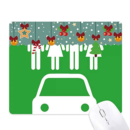 Tapis de souris de jeu grand format caoutchouc motif écologique véhicule à énergie