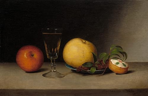 Tableau Toile Fruits et Sherry pour Réveiller un Mur Vide Sans Charme 60x90cm