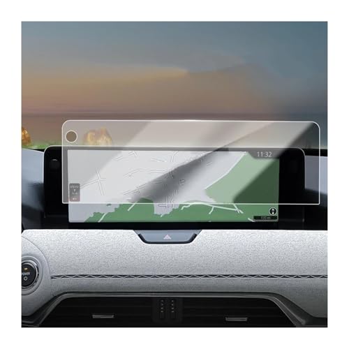 Verre trempé bleu pour Mazda CX-60 protecteur navigation premium