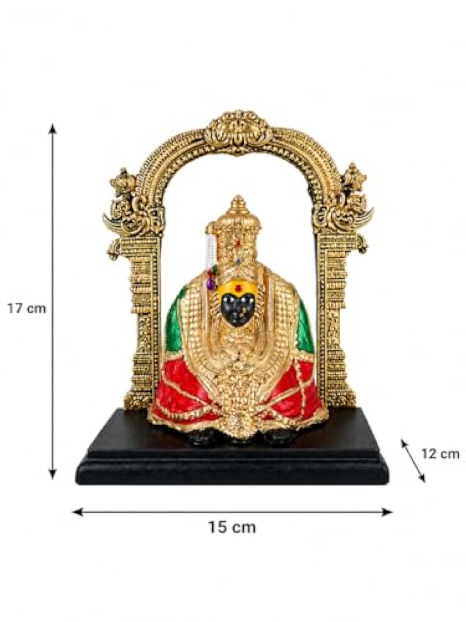 Tulja Bhavani Devi Idol, Handcrafted Spiritual Decoration
