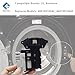 OEM EBF49827801 Washer Door Lock Switch Assembly Compatible with Kenmore LG Replaces 6601ER1004C 6601ER1004E EBF49827802 1268254 PS3533609 AP4998848 EAP3533609