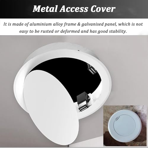 Placa de inspección magnética de metal para techo y pared 8