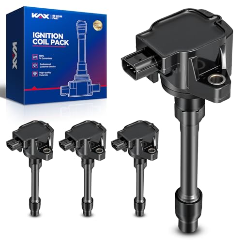 Image of KAX 4 Ignition Coils for Honda Civic 2016-2020 2.0L | Fits Civic 2017-2020 2.0T, Fit 2015-2020 Replaces UF749