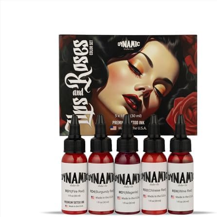 Ink Set - Lips and Roses 1oz Color Set