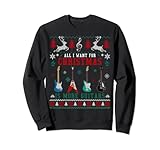 Photo Gallery tutto quello che voglio è più chitarre funny guitarist ugly christmas felpa Photo Gallery tutto quello che voglio è più chitarre funny guitarist ugly christmas felpa