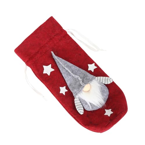 CIMAXIC Portabotellas De Vino para Navidad Funda para Botella Obsequio para Amante del Vino