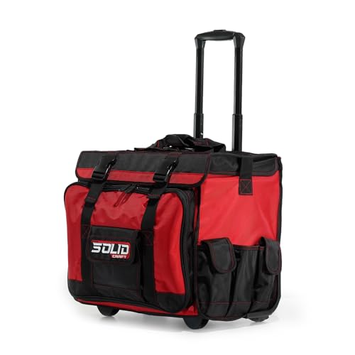Bolsa de herramientas genérica con ruedas, bolsa portaherramientas para ruedas, bolsa para carro de herramientas Solidcraft