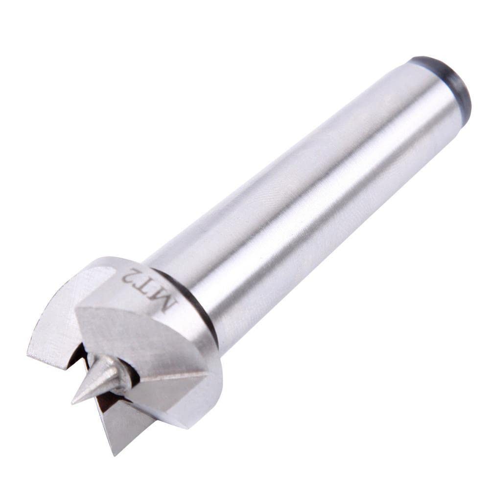Juego de 4 piezas de torno de madera MT2 con 2 puntas de repuesto adicionales, kit de herramientas de carpintería MT2 para torno de madera y metal, dedal de carpintería con caja de madera