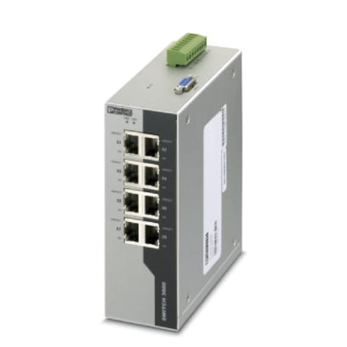 Phoenix Contact Ethernet-Switch Managed Switch 125 x 146.4 x 54.4mm