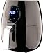 Friggitrice ad aria Fornetto Elettrico 3,5lt. 1500W, Digitale Touch Screen LCD, Temperatura regolabile con 6 metodi di cottura senza olio e grassi con Grill - Mod. Black (Cod. 5793)