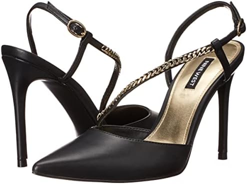 Nine West Women's Finest Pump, Black, 8.5 | Image 6