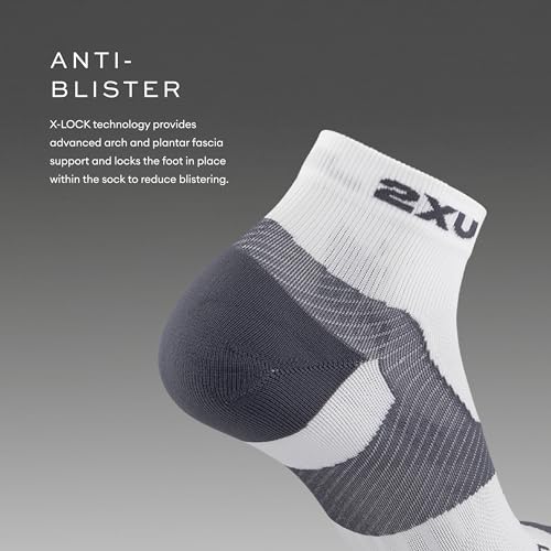 2XU Unisex Vectr Cushion 1/4 Crew Socks4