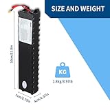 YLUBIK for Electric Scooter 36V 7.8AH Battery Electric Bike Bicycle 36v Lithium Battery for Under 280.8Wh Replacement Accessory Bike E-Scooter 7.8AH - Image 2