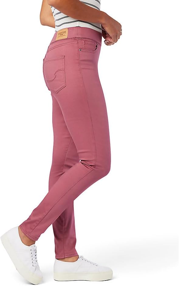 Signature by Levi Strauss & Co. Gold Women's Totally Shaping Pull-On Skinny Jeans (Available in Plus Size) - Image 3