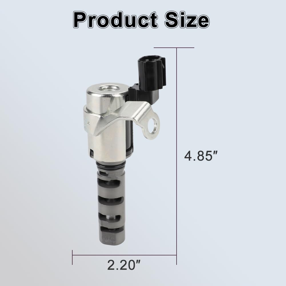 Engine Variable Valve Timing Solenoid Oil Control VVT Compatible with Toyota 4Runner 2003-2009 Tundra Tacoma 2005-2013 FJ Cruiser 2007-2009 Replacement for 15330-0P010 15330-31010 15340-0P010