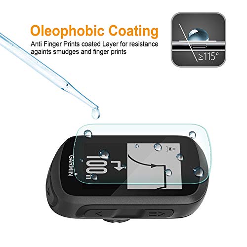 Supershieldz (2 Pack) Designed for Garmin Edge 520, Edge 520 Plus and Edge 820 Tempered Glass Screen Protector, Anti Scratch, Bubble Free