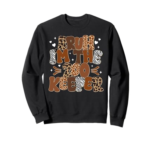 Bruh I'm The Zoo Keeper Zookeeper Safari Animals Wildlife Sweatshirt