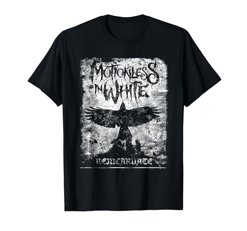 Motionless in White - Official Merchandise - Reincarnate T-Shirt, Men, Black, Large