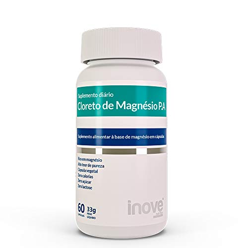 Cloreto De Magnésio P.A 60 Cápsulas, Inove Nutrition