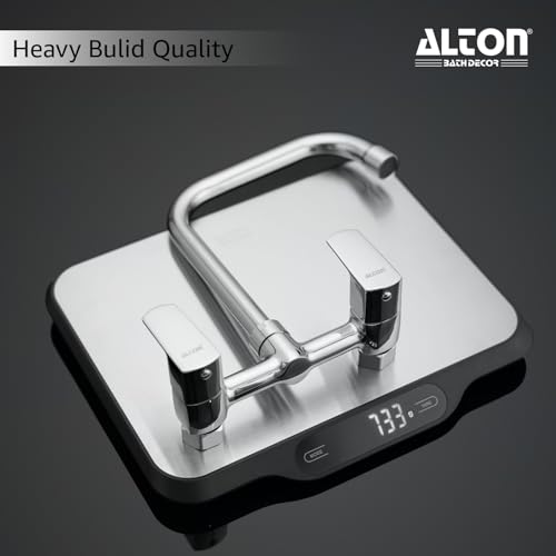 Image of ALTON QDRL5870-UM, Kitchen Sink Mixer with 360 Degree Swivel Spout | Kitchen Sink Tap | Kitchen Faucet | Tap for Kitchen Sink | Taps | Kitchen Mixer