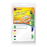 Avery Self-Laminating Labels for Kids' Gear, Assorted, Pack of 48 (41425)