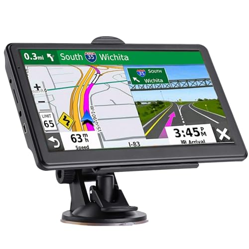 GPS Navigator for Car, Latest 2026 Map 7 inch Touch