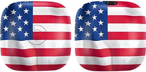 Skinit Decal Audio Skin Compatible with PowerBeats Pro - USA Flag Design