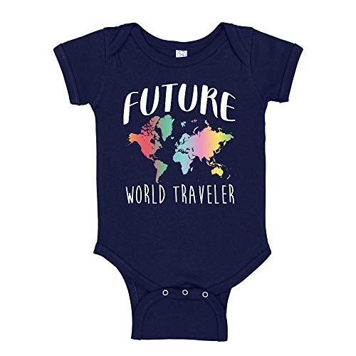 Image of Future World Traveler Baby Bodysuit Infant One Piece/Toddler T-Shirt