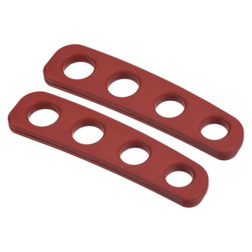 PATIKIL Basketball Shooting Aid, 2 Pack Basketball Finger Shoot Trainer Training Equipment Correct Shooting Posture for Youth and Adults, Dark Red, S