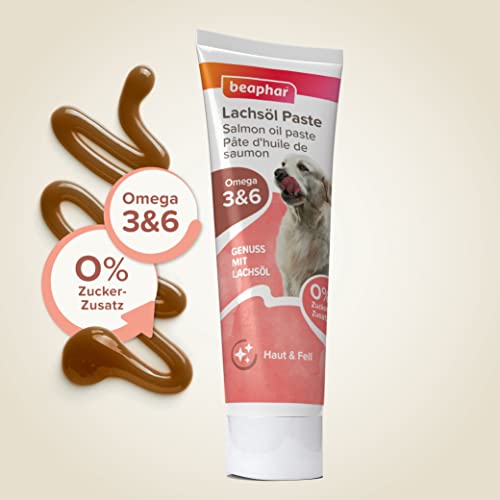 Beaphar Lachsöl Paste Hund, 100g