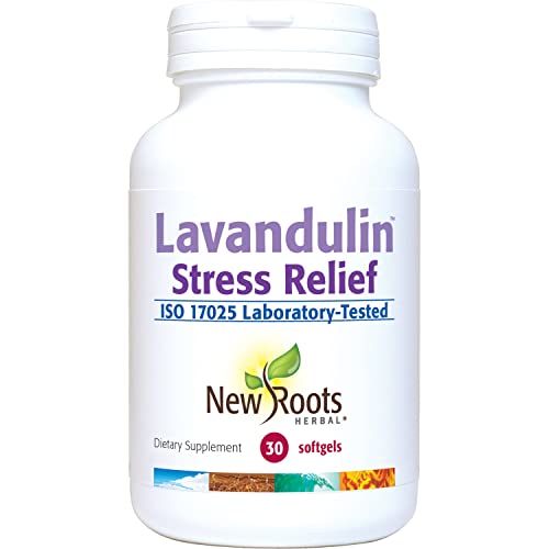 Lavandulinâ¢ Stress Relief Supplement â Organic Lavender & VIT E â Reduce Restlessness, Mental Stress & Exhaustion â (30 softgels)