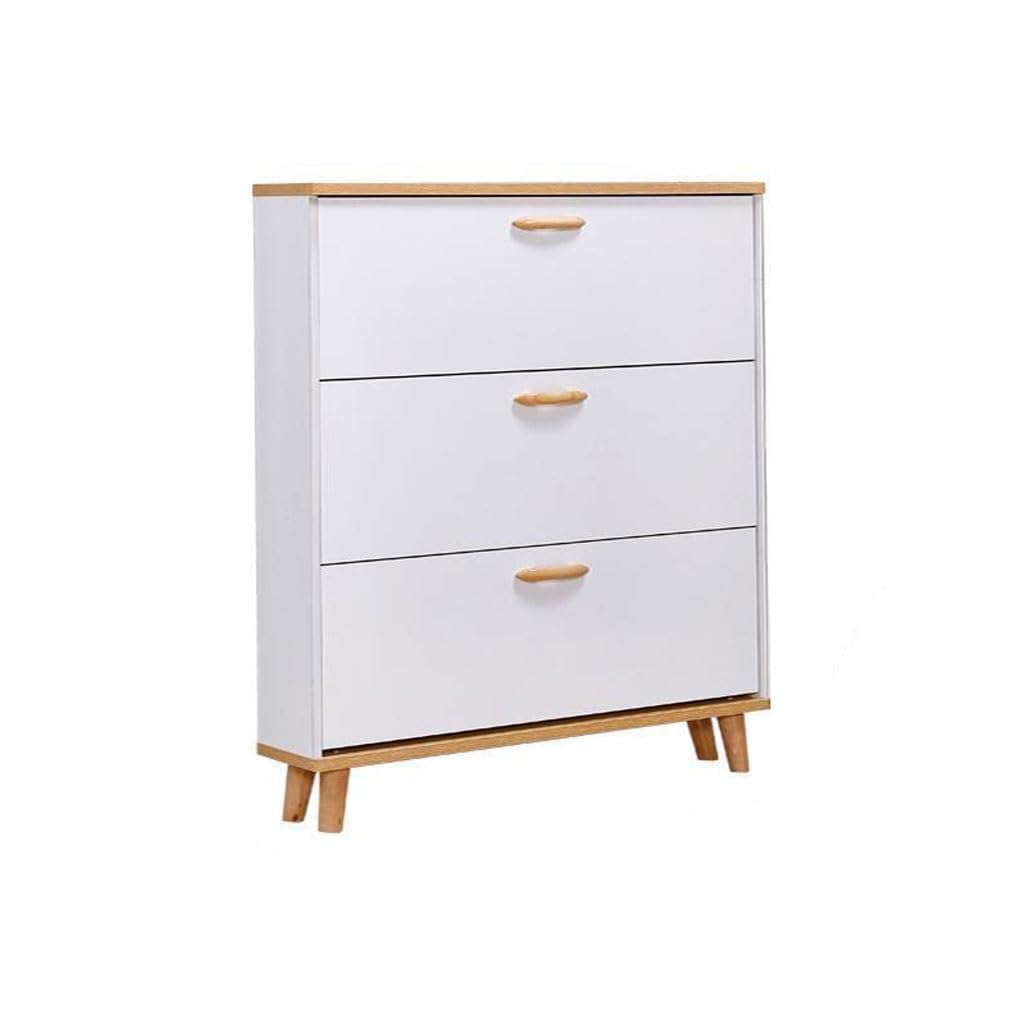 ULTRAWAVE Shoe Cabinet Household Shoe Cabinet Entry Door Dump Cabinet Indoor Living Room Balcony Storage Cabinet Entrance Shoe Cabinet Shoe Storage Cabinet(S100cm)