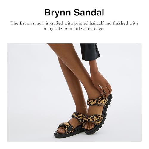 Image of Coach Women's Brynn Leather Sandal