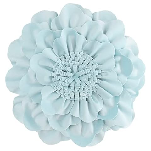 JWH Flower Velvet Throw Pillow Cover Cover