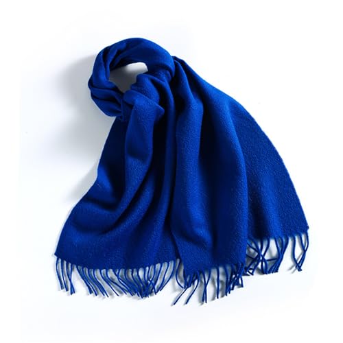 Écharpe de laine femme hiver 100% contre le froid intense longue douce sans piquer