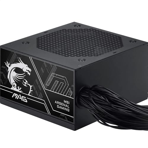 Amazon | MSI MAG A750BN PCIE5 III PC電源ユニット 750W ATX3.1/PCIe