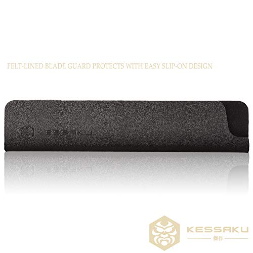 Kessaku Sheath Set - 9 Piece Essential Universal Bpa-Free Knife Blade Edge Guards #TOP7