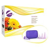 Med Italia Service - Vaginaldilatatoren zur Linderung von Beckenschmerzen bei Vaginismus oder Vulvodynie - Kit mit 3 Einheiten (VELVI MINI)