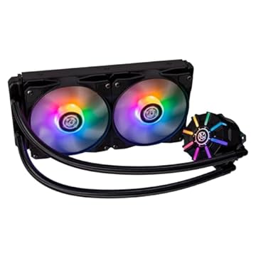 Water Cooler TGT Spartel 240 | Rainbow | 240mm | TDP 250W | TGT-SPL240-BL01