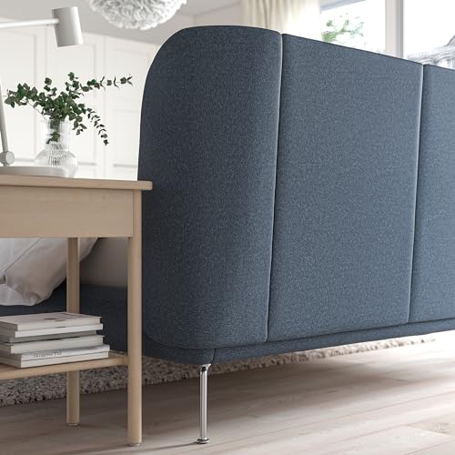 Generisch TUFJORD Polsterbett Bettgestell 160x200 cm Gunnared blau – Bild 8
