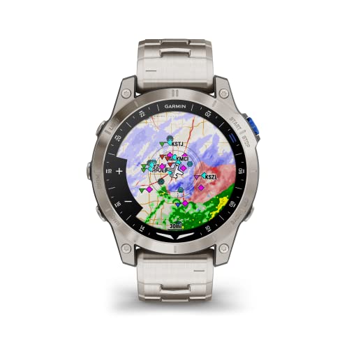 Garmin-D2-Mach-1-Touchscreen-Aviator-Smartwatch-with-GPS-Moving-Map-Aviation-Weather-Health-and-Wellness-Features-and-More-Vented-Titanium-Bracelet