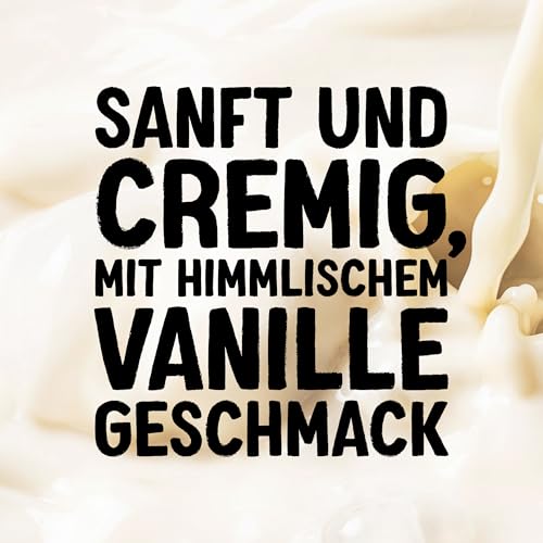 Alpro Barista Vanille – Zum Aufschäumen – Von Natur aus laktosefrei – Reich an Ballaststoffen, Calcium und Vitaminen – 8 x 750 ml – Haltbar