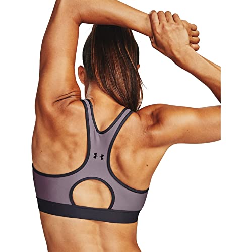 Image of Under Armour Women's Armour Mid Heathered Sports Bra